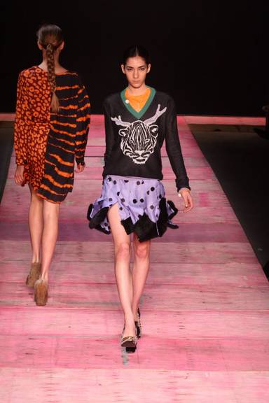 Desfile da grife Giulia Borges no Fashion Rio