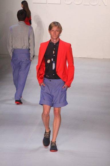 Desfile da grife British Colony no Fashion Rio