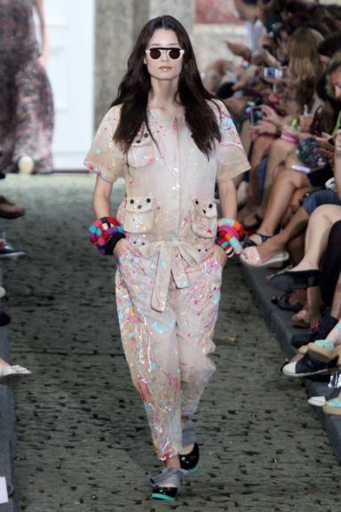 Desfile de Cantão no Fashion Rio