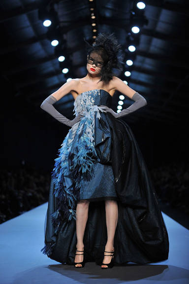 Desfile Christian Dior na Semana de Moda em Paris