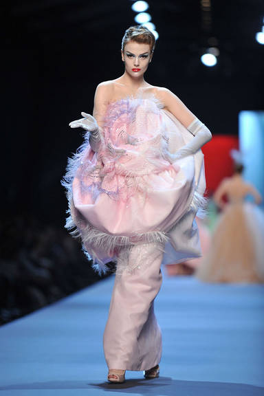 Desfile Christian Dior na Semana de Moda em Paris