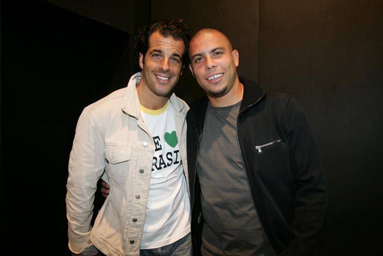 Álvaro Garnero e Ronaldo Nazário