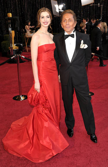 Anne Hathaway e Valentino