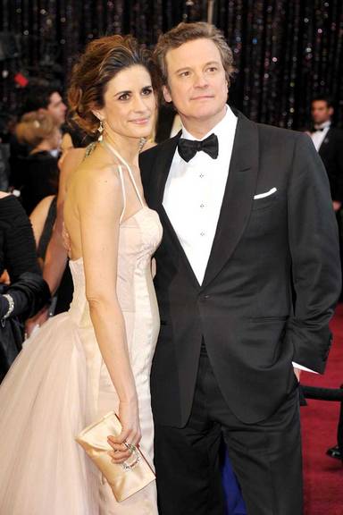 Colin Firth e Livia Giuggioli