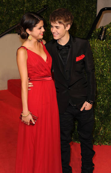 A afinidade de Justin Bieber e sua Selena Gomez