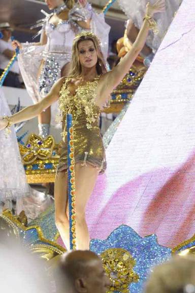 Gisele Bündchen na Vila Isabel