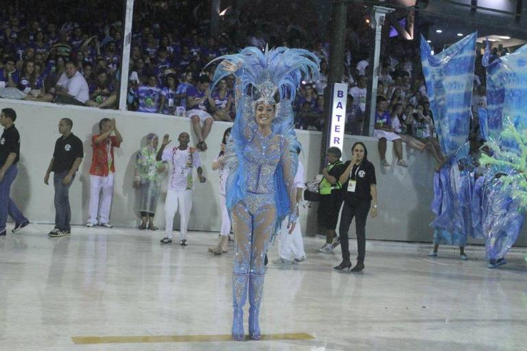 Ana Hickmann na Grande Rio