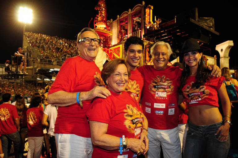 Paulo Goulart, Nicette Bruno, Bruno, Antonio Fagundes e Alexandra Martins