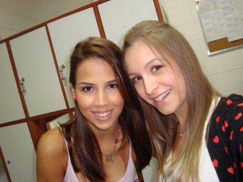 Carla Diaz e Pérola Faria