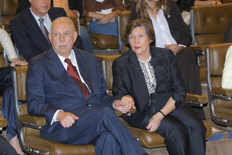 José Alencar e Marisa Alencar