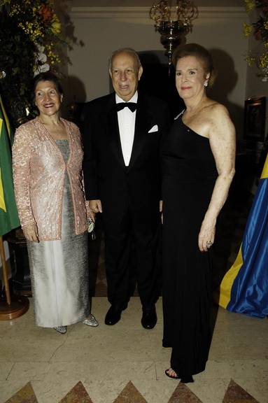 Marisa, José Alencar e Lily Marinho