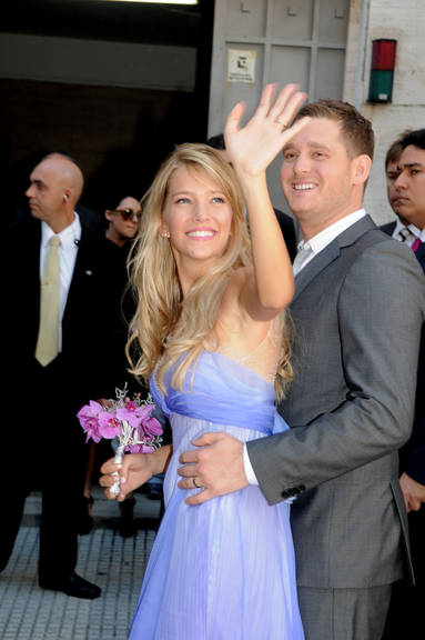 O casamento de Micheal Bublé e Luisana Loreley Lopilato de la Torre