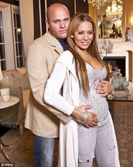 A ex-Spice Girl Mel B, com o marido Stephen Belafonte