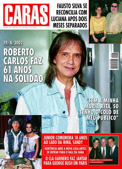 61 anos de Roberto são comemorados sozinho