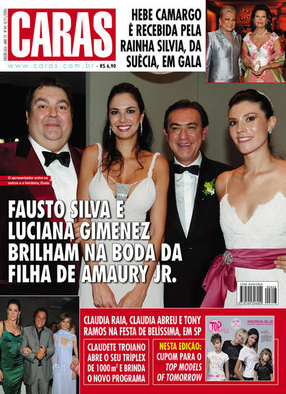 Faustão na capa de Caras