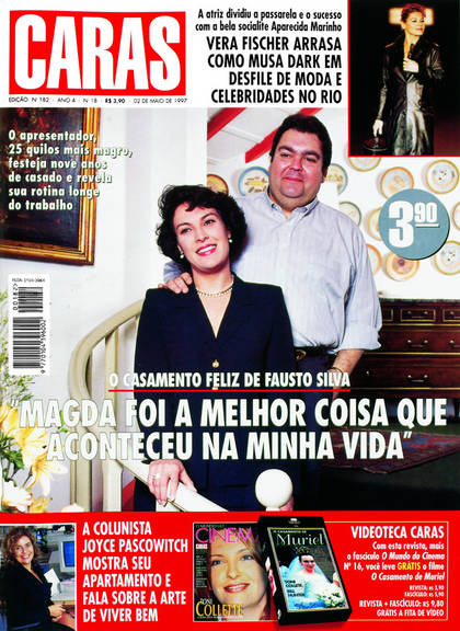 Faustão na capa de Caras