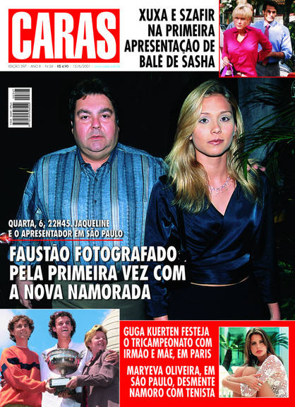 Faustão na capa de Caras