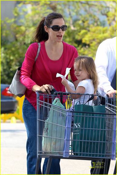 Jennifer Garner e suas filhas