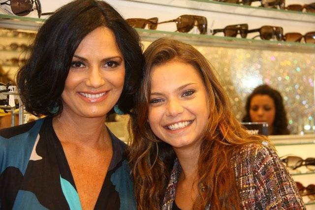 Luiza Brunet e Milena Toscano