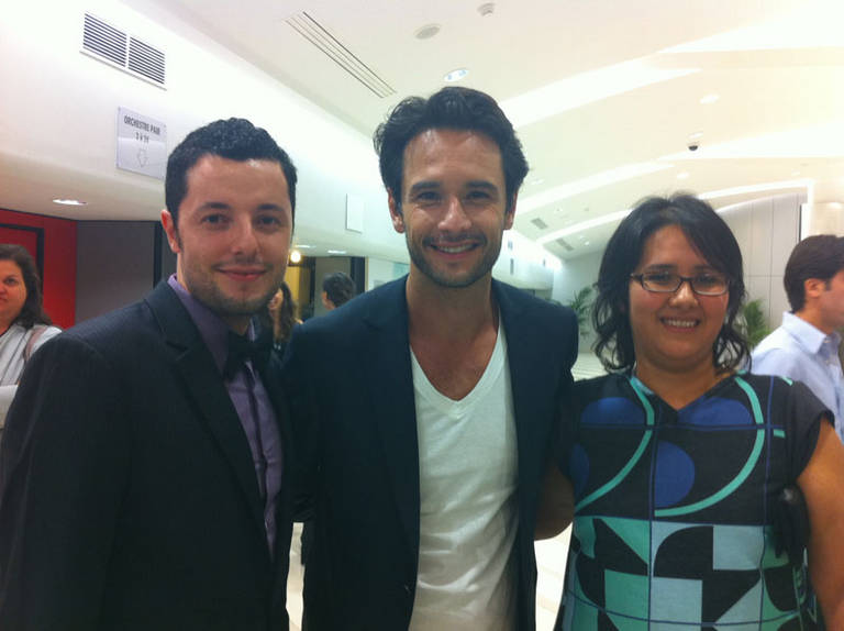 Marco Dutra, Rodrigo Santoro e Juliana Rojas