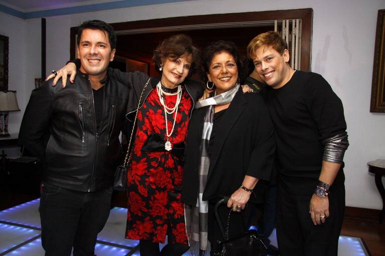 Bruno Chateaubriand, Rosamaria Murtinho, Leda Nagle e André Ramos