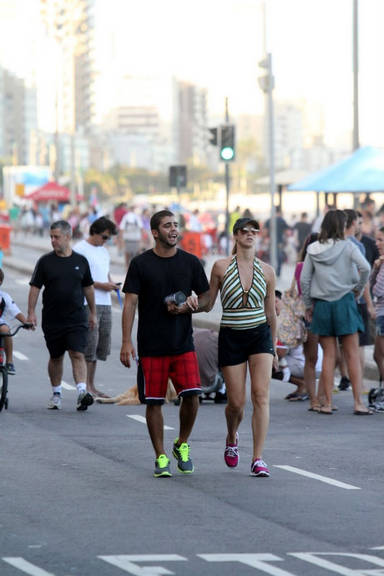 Luana Piovani e o namorado Pedro Vianna