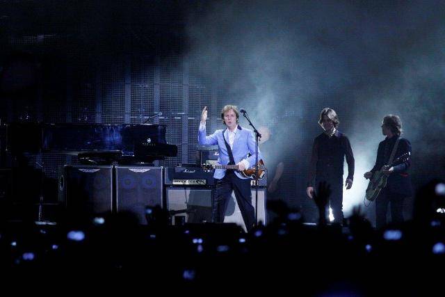 Show de Paul McCartney com a turnê 'Up and coming tour' no Rio de Janeiro