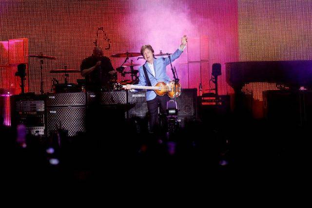 Show de Paul McCartney com a turnê 'Up and coming tour' no Rio de Janeiro