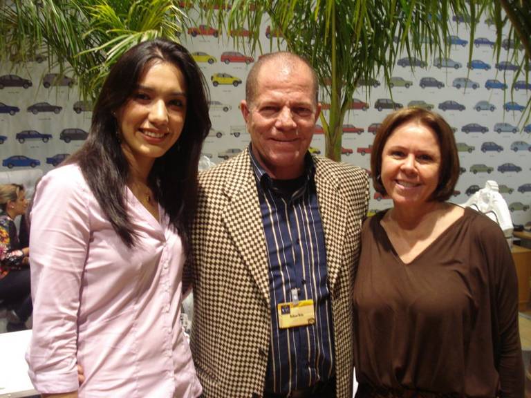 Liz e Robson Britto e Lívia Paulino