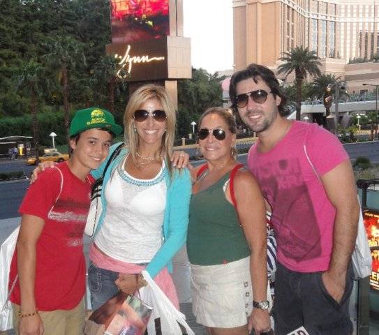 Bruno, Luciana Cardoso, Susana Vieira e Sandro Pedroso