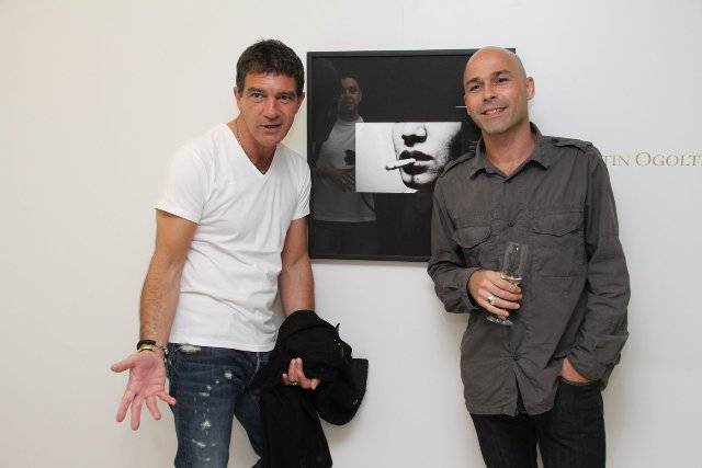 Antonio Banderas e Martin Ogolter