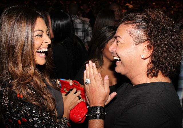 Juliana Paes e David Brazil