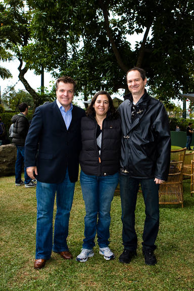 Carlos Bonetti, Adriana Rosa e Arnaldo Rosa