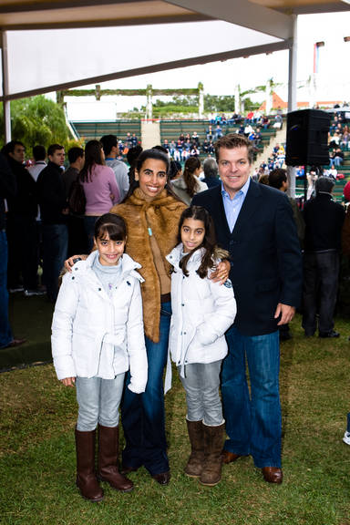 Família Bonetti: Joanna, Renata, Caterina e Carlos