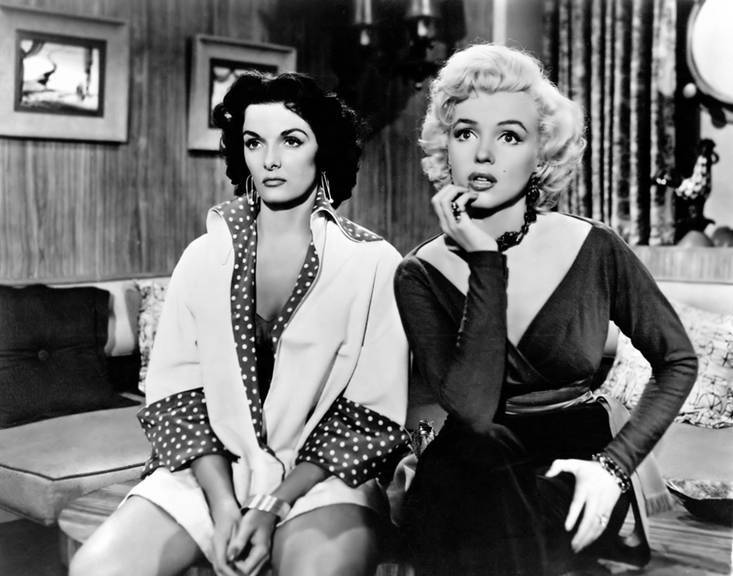 Marilyn Monroe em cena de 'Gentlemen Prefer Blondes'