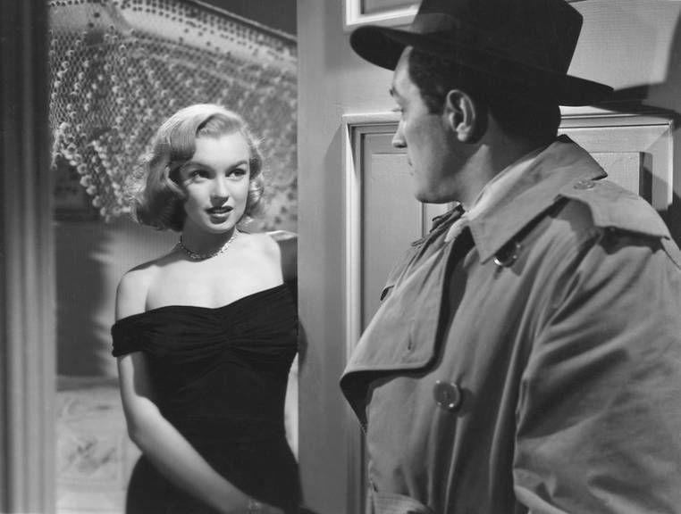 Marilyn Monroe em cena de 'The Asphalt Jungle'