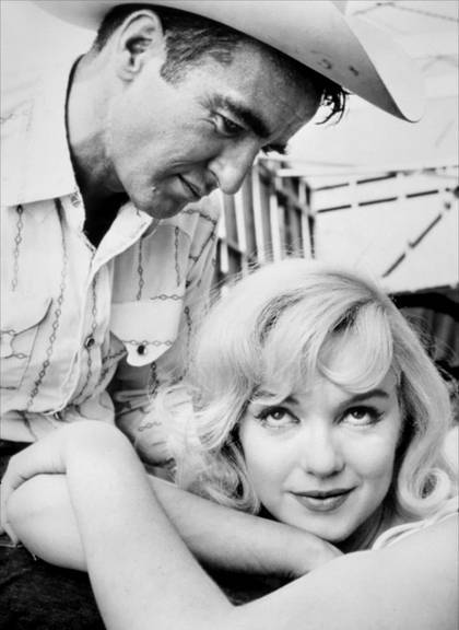 Marilyn Monroe em cena de 'The Misfits'