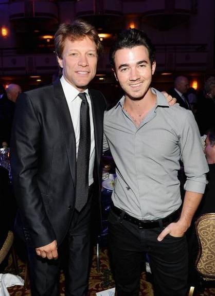 Jon Bon Jovi e Kevin Jonas