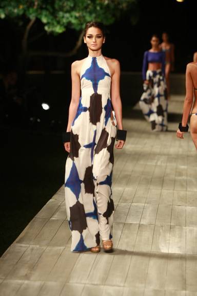 Desfile da grife Lenny no Fashion Rio