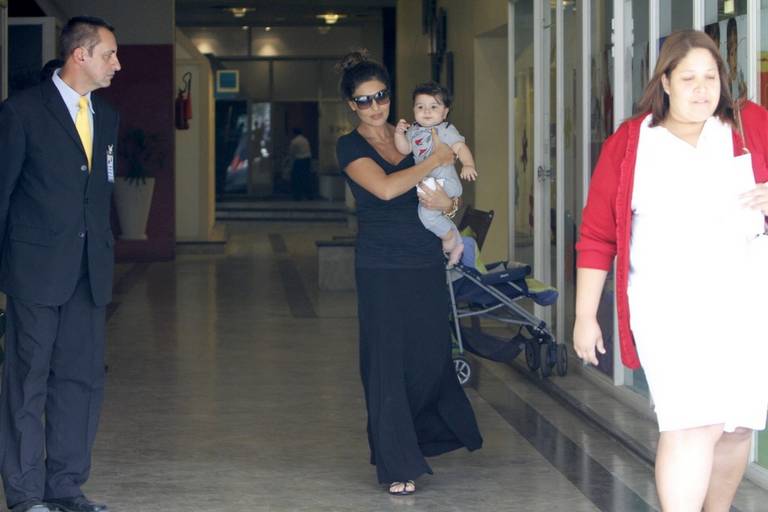 Juliana Paes com Pedro