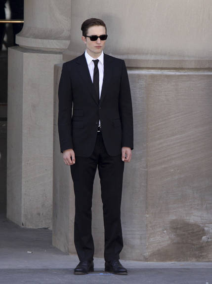 Robert Pattinson roda cenas do filme 'Cosmopolis'