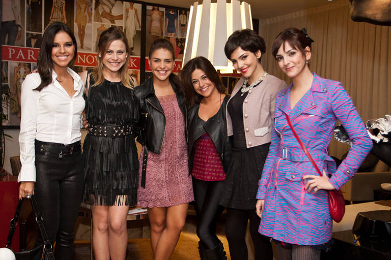 Mariana Rios, Marisol Ribeiro, Paloma Bernardi, Patrícia Sol, Tainá e Titi Müller