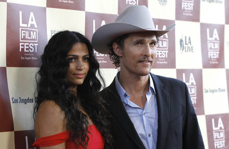 Camila Alves e Matthew McConaughey