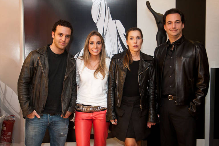 Daniel Rosset, Marcela Sant' Anna, Patrizia Simoneli e Benny Rosset