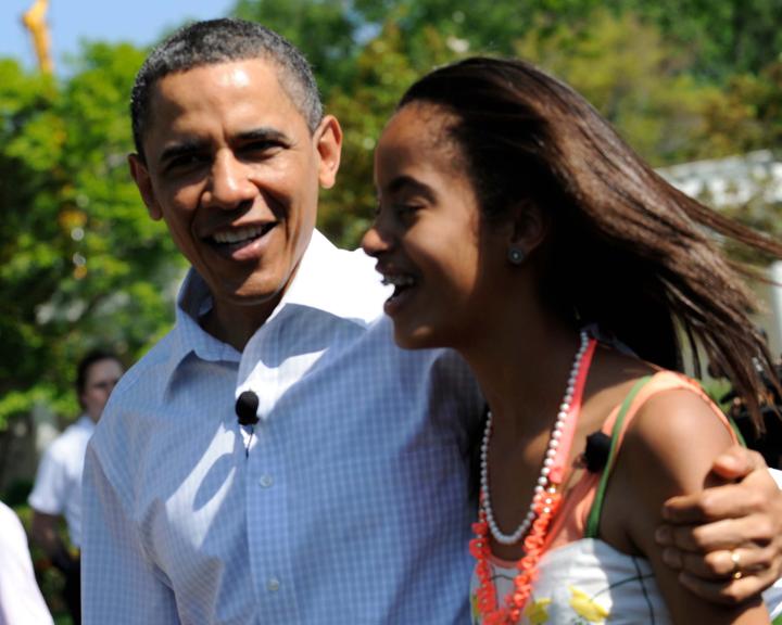 Barack Obama e Malia