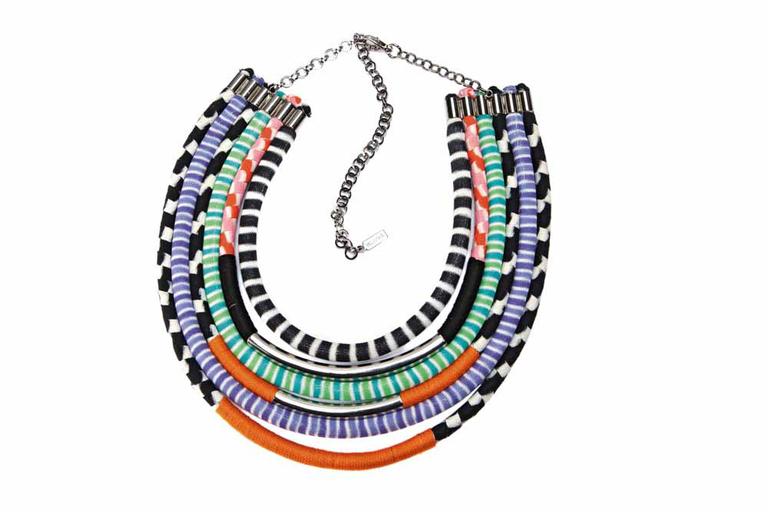 SCHIELE: Colar étnico de tricô e metal MISSONI 11 3034-6469 [ missoni.com]