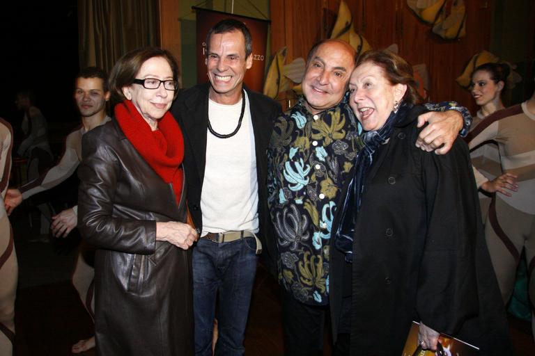 Fernanda Montenegro, Carlinhos de Jesus, Ivaldo Bertazzo e Araci Balabanian