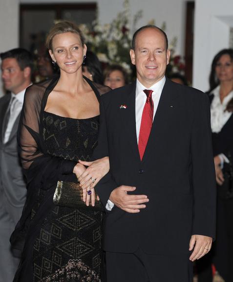 Príncipe Albert II e Charlene