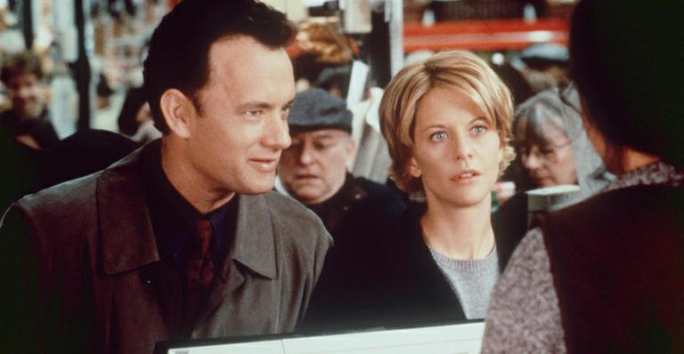 Tom Hanks e Meg Ryan em 'Mensagem para Você'