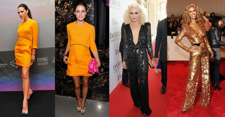 Victoria Beckham e Olivia Palermo; Gwen Stefani e Iman